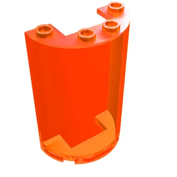 Cylinder Half 2 x 4 x 5 with 1 x 2 cutout