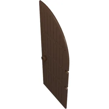 Door, Gate 1 x 5 x 11 Curved Top