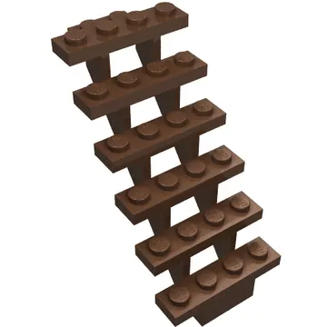 Stairs 7 x 4 x 6 Straight Open