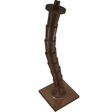 Plant, Palm Tree Base and Trunk 4 x 4