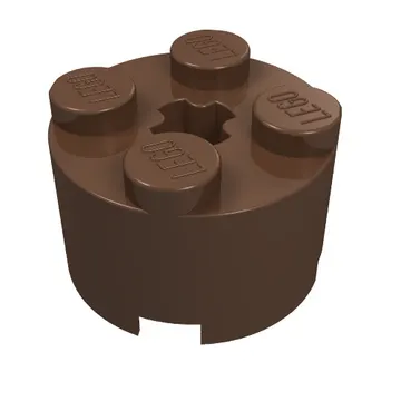 Brick Round 2 x 2 with Axle Hole