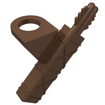 Minifig Neckwear Weapon Arrow Quiver