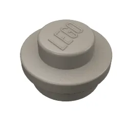 Plate Round 1 x 1 with Solid Stud