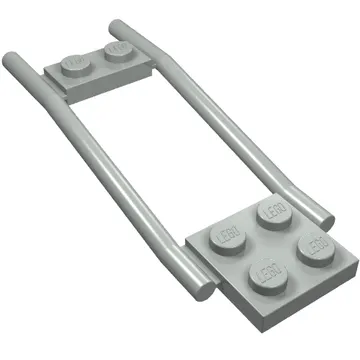 Animal / Creature Accessory, Horse Hitching, 1 x 2 Plate and 2 x 2 Plate [Studded]