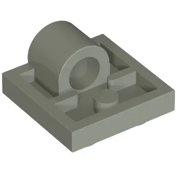 Plate Special 2 x 2 with 1 Pin Hole [Split Underside Ribs]