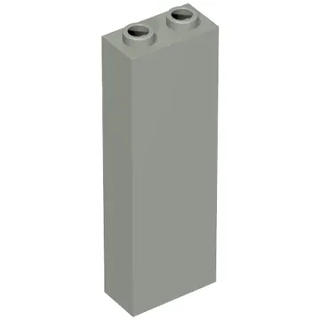 Brick 1 x 2 x 5 with Blocked Open Studs and Bottom Stud Holder with Asymmetric Ridges