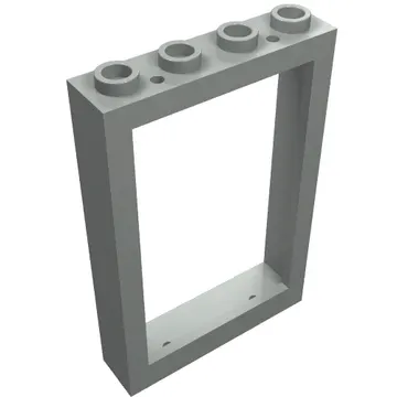 Window 1 x 4 x 5 with Hollow Studs