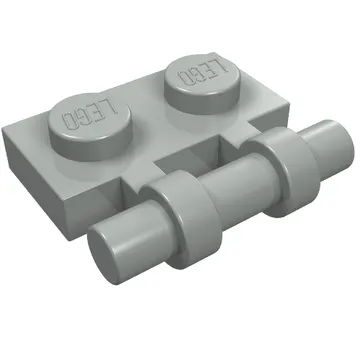 Plate Special 1 x 2 Side Handle [Free Ends]