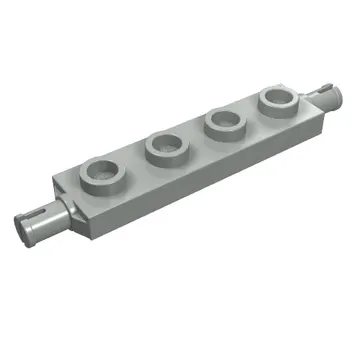 Plate Special 1 x 4 with Wheels Holder