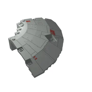 Panel 14 x 14 x 2.667 Quarter Saucer Millennium Falcon Print