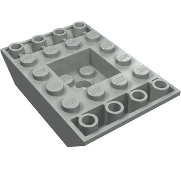 Brick Sloped Inverted 45° 6 x 4 Double with Recessed Center