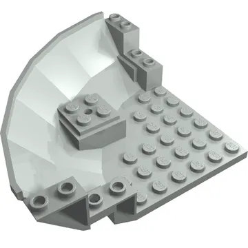 Panel 10 x 10 x 2 2/3 Quarter Saucer Base