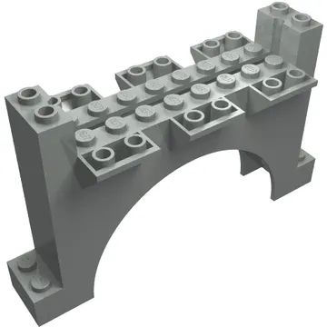 Brick Arch 2 x 12 x 6 with Grooves