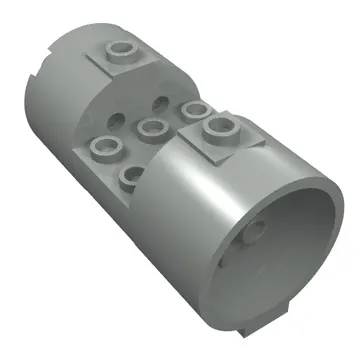 Cylinder 3 x 6 x 2 2/3 Horizontal Hollow Studs