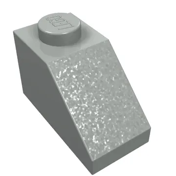 Brick Sloped 45° 2 x 1 with Bottom Pin