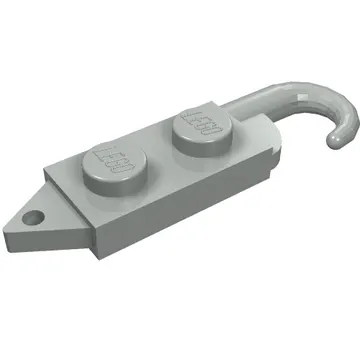 Hook, Plate 1 x 2 with Crane Hook Left