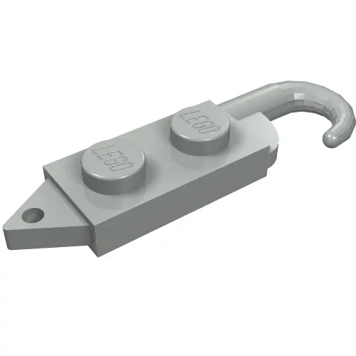 Hook, Plate 1 x 2 with Crane Hook Left