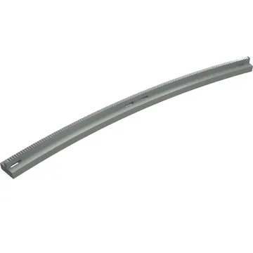 Vehicle Track, Train, Slotted Rail Curved Outside