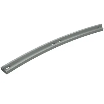 Vehicle Track, Train, Slotted Rail Curved Inside
