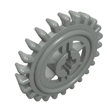 Technic Gear 24 Tooth Crown with Reinforcements [New Style]