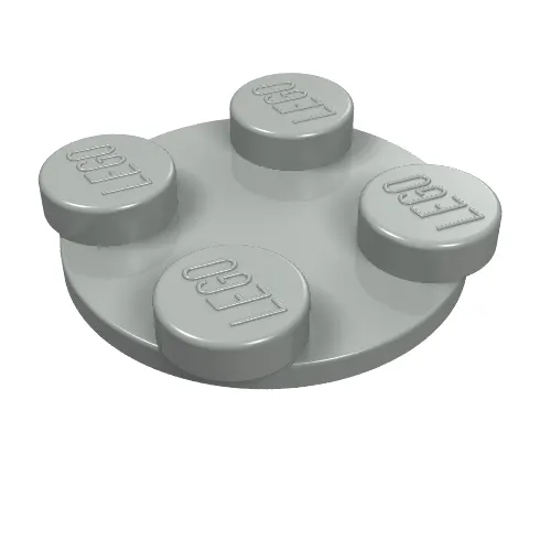 Turntable 2 x 2 Plate - Top