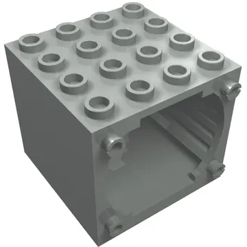 Motor Housing 4 x 4 x 3, 4.5V
