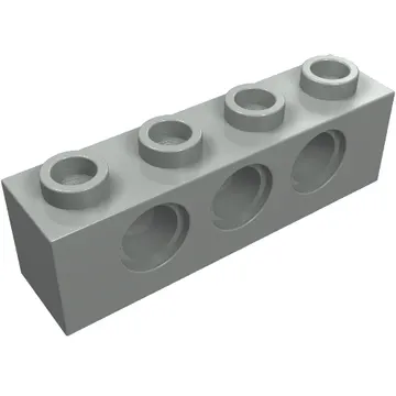Technic Brick 1 x 4 [3 Pin Holes]