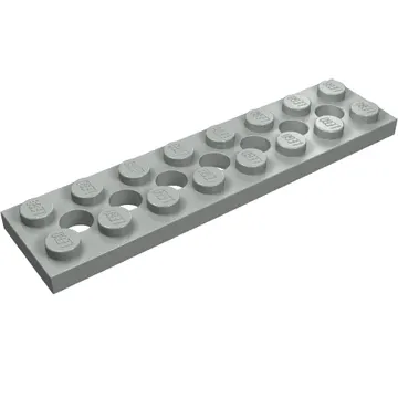 Technic Plate 2 x 8 [7 Holes]