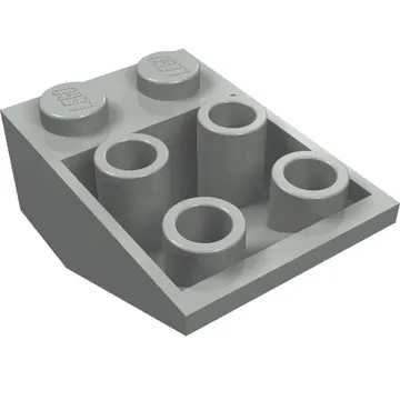 Brick Sloped Inverted 33° 3 x 2, No Connections between Studs, Ovoid Bottom Pin