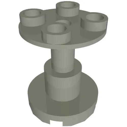 Support Round 2 x 2 x 2 Stand with Blocked Center Hole
