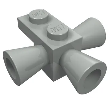 Brick Special 1 x 1 with 3 Speakers / Loudspeakers / Space Positioning Rockets