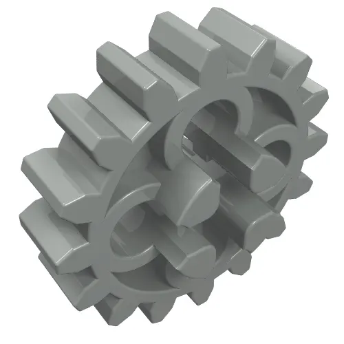 Technic Gear 16 Tooth with Round Holes [Old Style]