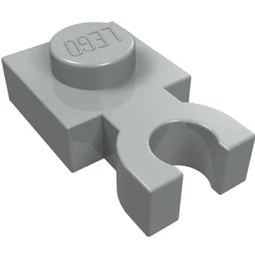 Plate Special 1 x 1 with Clip Vertical [Thick U Clip]