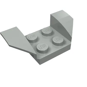 Mudguard 2 x 4 with 2 x 2 Studs and Flared Wings