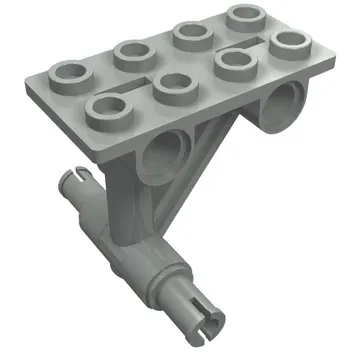 Plate Special 2 x 4 Thin 4 Holes, Struts and 2 Pins [Undercarriage]
