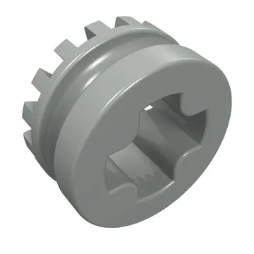 Technic Bush 1/2 Toothed Type I [+ Opening]