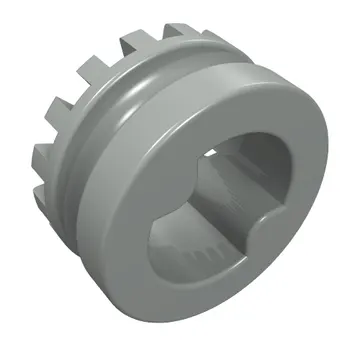Technic Bush 1/2 Toothed Type II [X Opening]