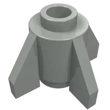 Brick Round 1 x 1 with Fins, Open Stud