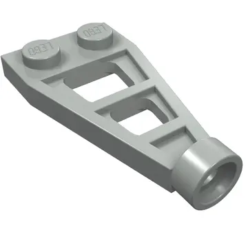 Plate Special 1 x 2 with Long Stud Receptacle (Space Wing)