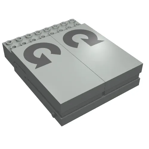 Control Unit, Train 12V, 8 x 10 with Rotating Arrows Print