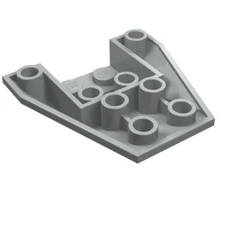Brick Wedged, Sloped Inverted 4 x 4 Triple [2 Connections between Front Studs]