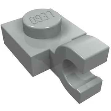 Plate Special 1 x 1 with Clip Horizontal [Thick U Clip]
