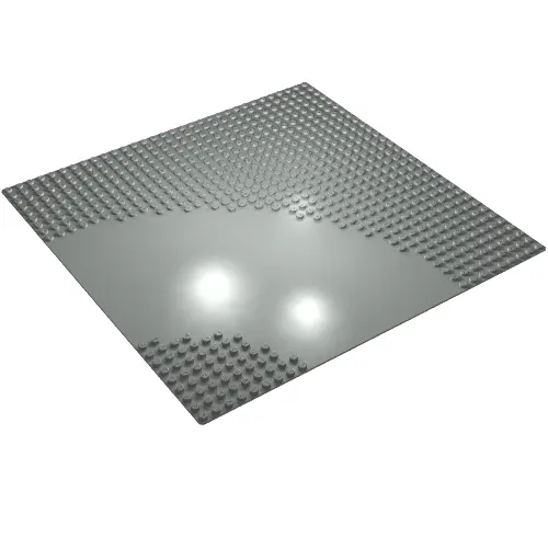 Baseplate 32 x 32 with 9-Stud Curve [Plain]