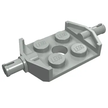 Plate Special 2 x 2 with Wheels Holder Wide