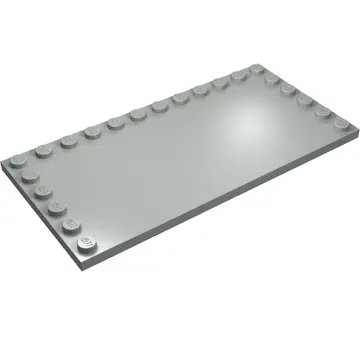 Plate Special 6 x 12 with Studs on 3 Edges