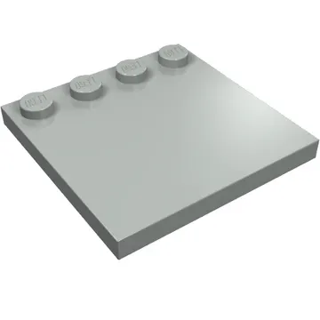 Plate Special 4 x 4 with Studs on One Edge [Plain]