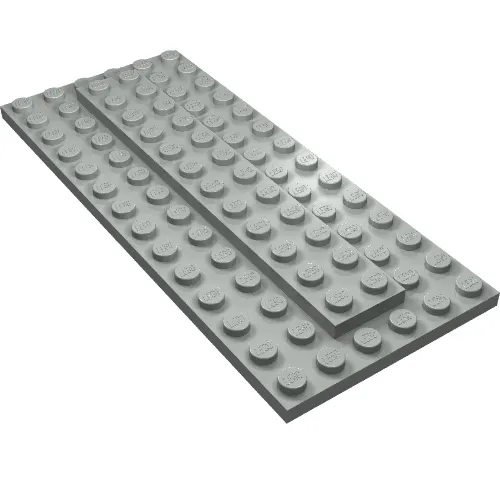 Battery Cover, Train Car Roof 6 x 14