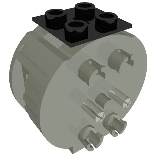 Battery Box, 4.5V, 2 x 4, 3 x C-Cell Polarity Switch