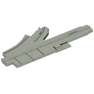 Vehicle Track, Monorail Point Left
