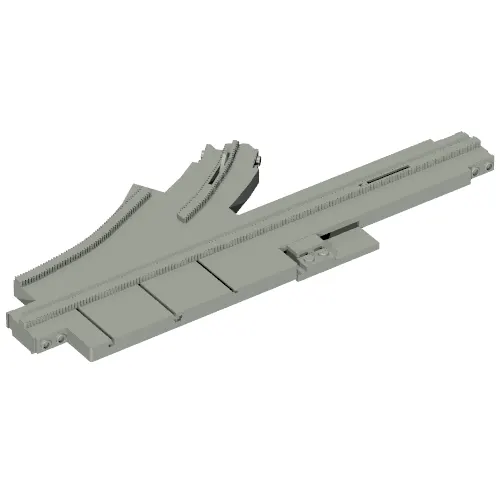 Vehicle Track, Monorail Point Left